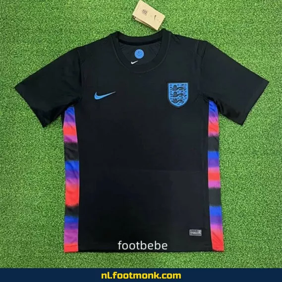 Engeland voetbalshirt 2025 zwart - Officieel voetbaltenue | Koop nu online