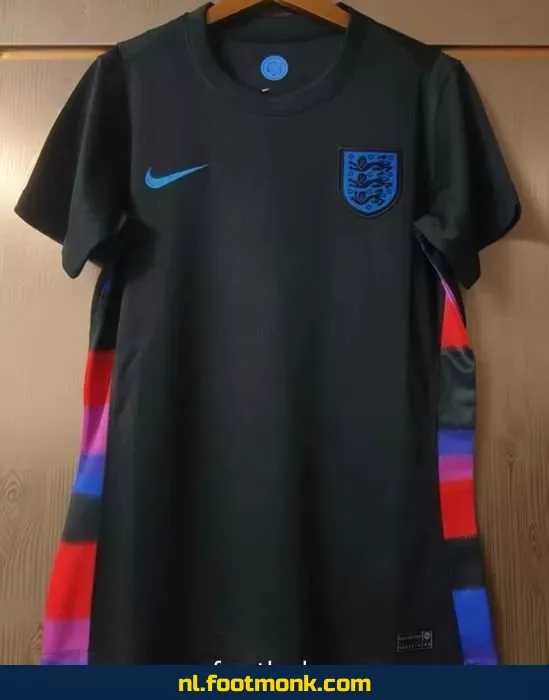 Engeland Thuisshirt Dames 2025 - Zwart | Officieel Voetbalshirt | Fanwear