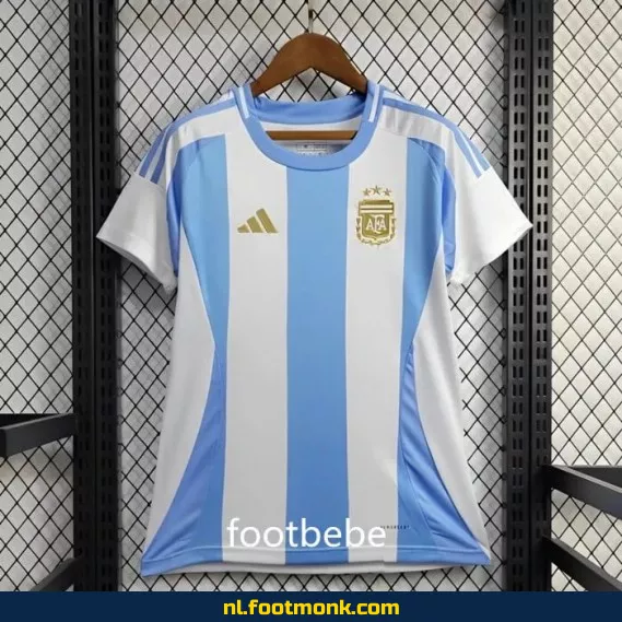 Argentijns Dames Voetbalshirt 3 Sterren 2024 Thuis – Officieel & Authentiek
