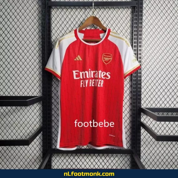 Arsenal Thuisshirt 2023-2024 Rood – Officieel Voetbalshirt | Voetbalshirts Dames & Heren | Fanwear Aanbieding