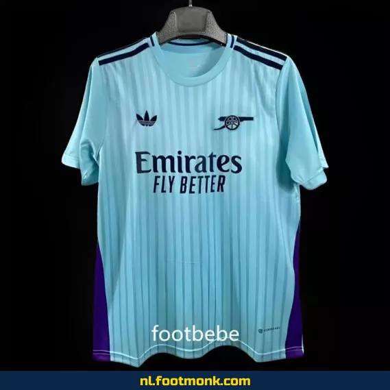 Arsenal Uit-shirt 2024-2025 - Blauw Voetbalshirt | Officieel Voetbalshirt voor Dames & Heren | Koop Nu Online