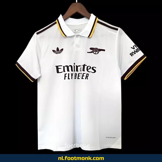Officieel Arsenal Voetbalshirt 2025-2026 - Wit – Koop Nu Online | Voetbalshirts voor Heren, Dames & Kinderen
