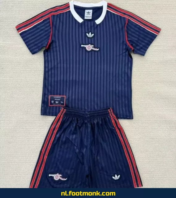 Arsenal Retro Voetbalshirt Kinderen 2025-2026 | Officieel Voetbalshirt | Voetbalshirt Kopen Online