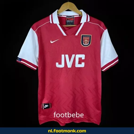 Arsenal Vintage Voetbalshirt 1996-1997 Thuis – Officieel Retro Voetbalshirt voor Supporters