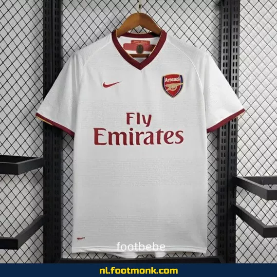 Arsenal Vintage Voetbalshirt 2007-2008 Uit Shirt - Officieel Retro Voetbaltenue