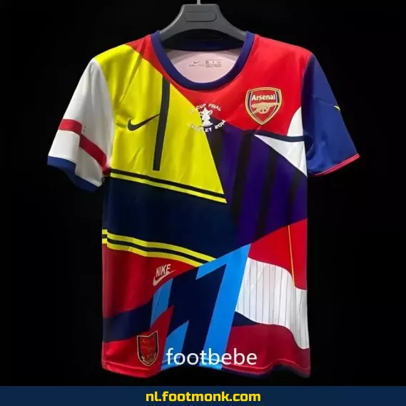 Arsenal Vintage Voetbalshirt 2013-2014 FA Cup - Officieel Retro Shirt