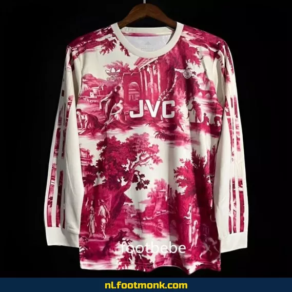 Arsenal x Christian Jeffery 2024 Lange Mouwen Voetbalshirt – Officieel Voetbaltenue voor Mannen | Origineel Voetbalshirt | Fanwear | Aanbieding