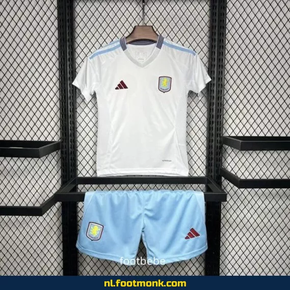 Aston Villa uit voetbalshirt voor kinderen 2024-2025 | Officieel voetbaltenue | Koop nu online
