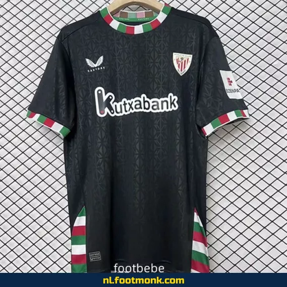Officieel Athletic Bilbao Voetbalshirt 2024-2025 - Vierde Tenue | Origineel Voetbalshirt voor Dames, Heren & Kinderen | Personaliseerbaar | Fanwear