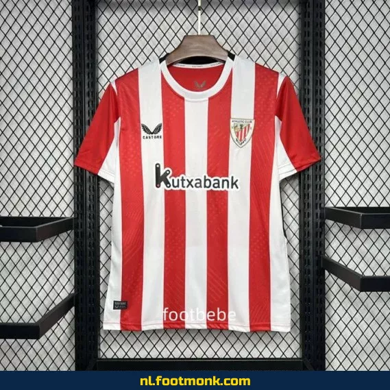 Officieel Athletic Bilbao voetbalshirt 2024-2025 – Thuisshirt – Koop nu online | Voetbalshirts voor heren, dames & kinderen | Origineel en gepersonaliseerd