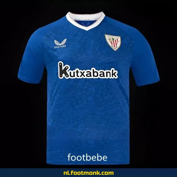 Officieel Athletic Bilbao uit voetbalshirt 2024-2025 - Blauw - Koop nu originele voetbalshirts voor heren, dames en kinderen - Exclusieve aanbiedingen