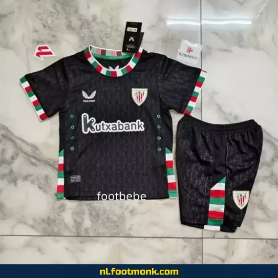 Authentiek Athletic Bilbao Voetbalshirt Kinderen 2024-2025 Vierde Tenue – Officieel Fanwear – Bestel Online