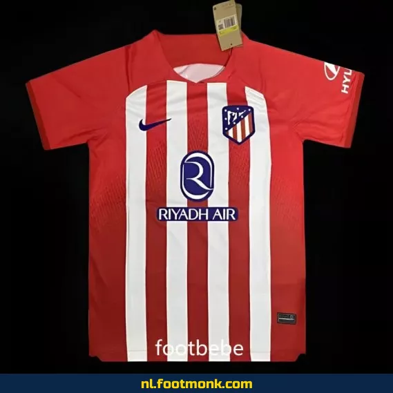 Atletico Madrid Thuisshirt 2023-2024 – Officieel Voetbalshirt | Dames, Heren & Kinderen | Origineel, Personaliseerbaar & Met Kortingen
