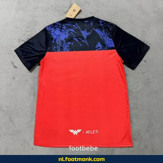 Atletico Madrid Voetbalshirt 2025-2026 Wonder Woman – Officieel Voetbalshirt voor Dames & Heren – Personaliseerbaar
