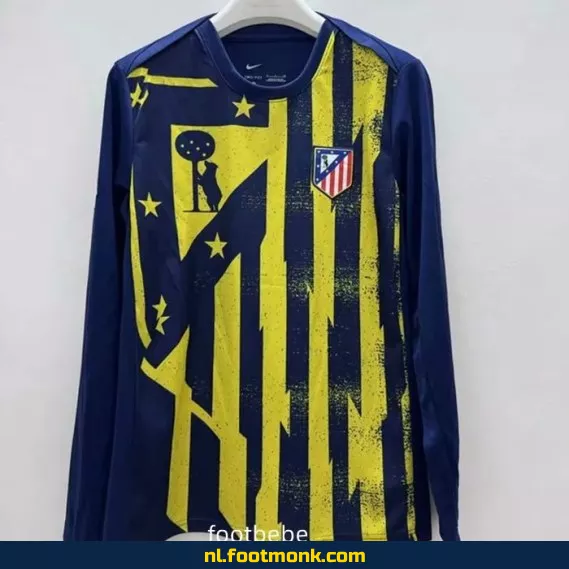 Atletico Madrid Concept Voetbalshirt 2025-2026 - Lange Mouwen | Officieel Voetbalshirt | Heren & Dames | Personaliseerbaar