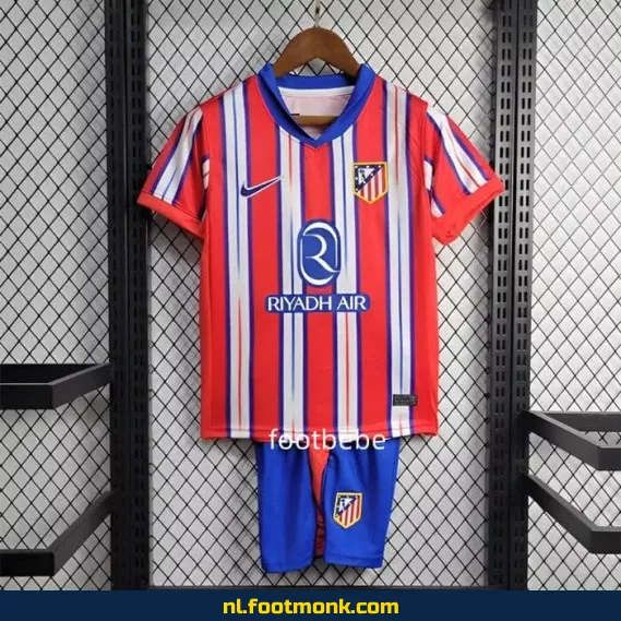 Atletico Madrid Thuisshirt Kinderen 2024-2025 | Officieel Voetbalshirt | Kids Voetbalshirt Kopen