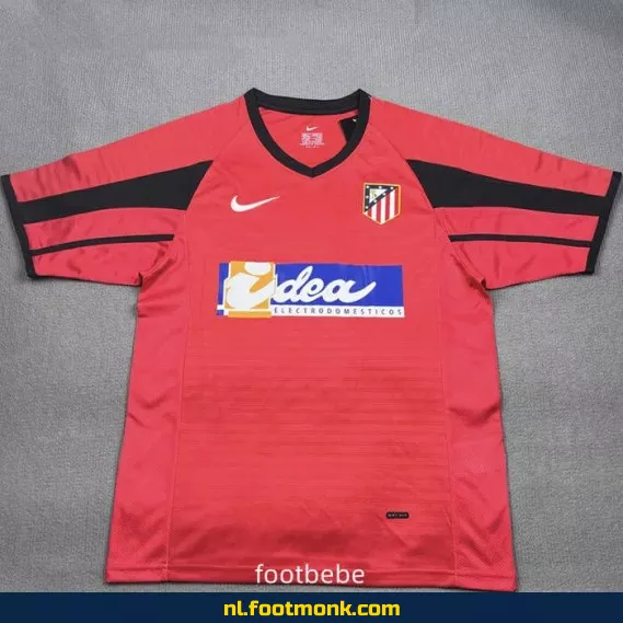 Atletico Madrid Vintage Voetbalshirt 2001-2002 Uit Shirt - Officieel Retro Voetbalshirt voor Supporters