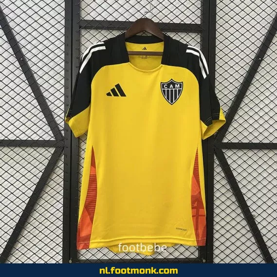 Atlético Mineiro Trainingsshirt 2025-2026 Geel – Officieel Voetbalshirt voor Heren en Dames – Fanwear en Custom Opties