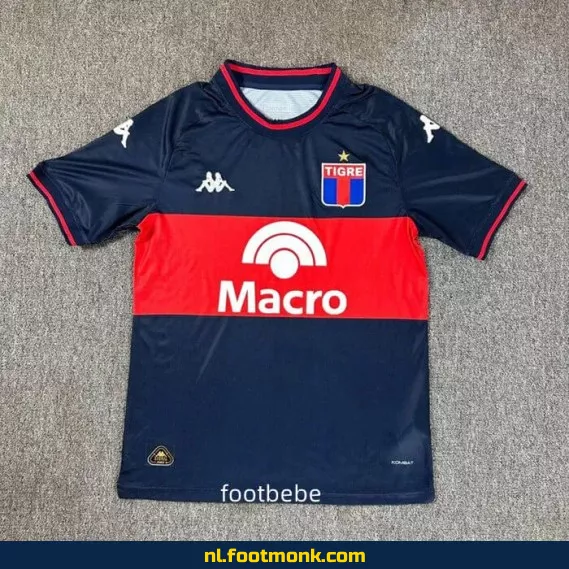 Officieel Atlético Tigre Thuisshirt 2025-2026 | Voetbalshirt Dames & Heren | Origineel Voetbaltenue met Optie tot Personaliseren