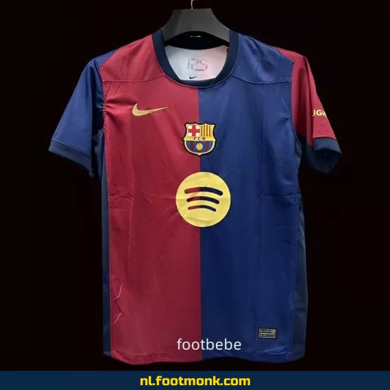 FC Barcelona Thuisshirt 2024-2025 | Officieel Voetbalshirt | Heren & Dames | Personaliseerbaar | Snelle Levering