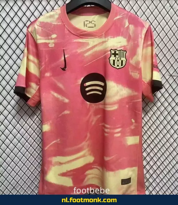 FC Barcelona Voetbalshirt 2024/2025 - Roze | Officieel Voetbalshirt | Dames & Heren | Fanwear | Aanbieding