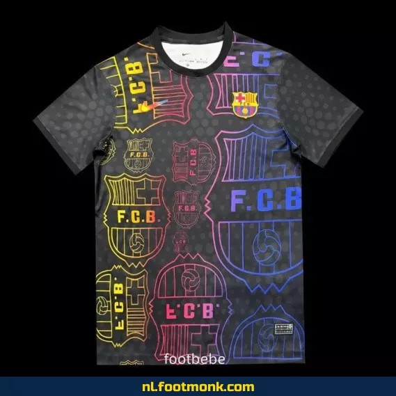 FC Barcelona Thuisshirt 2025-2026 - Exclusieve Zwarte Editie | Officieel Voetbalshirt | Heren, Dames & Kinderen