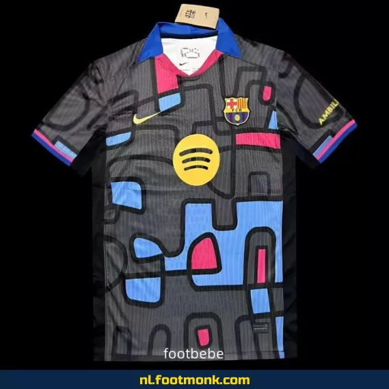 FC Barcelona Voetbalshirt 2025-2026 met Speciale Symbolen – Officieel, Personaliseerbaar | Koop Nu