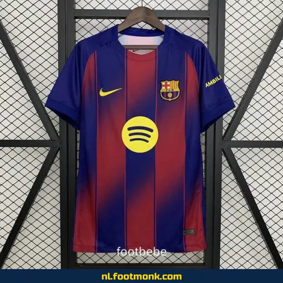 FC Barcelona Thuisshirt 2025-2026 – Officieel Voetbalshirt | Dames, Heren & Kinderen