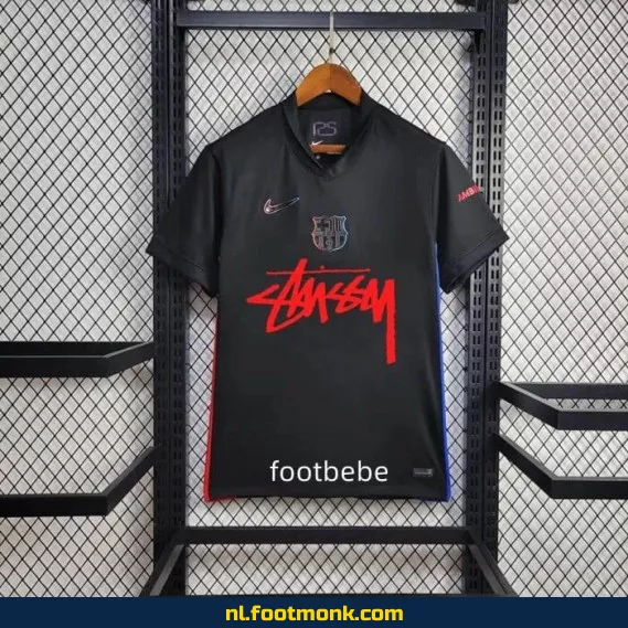 Stussy FC Barcelona Uit-shirt 2024-2025 | Officieel Voetbalshirt | Exclusieve Collectie | Snelle Levering