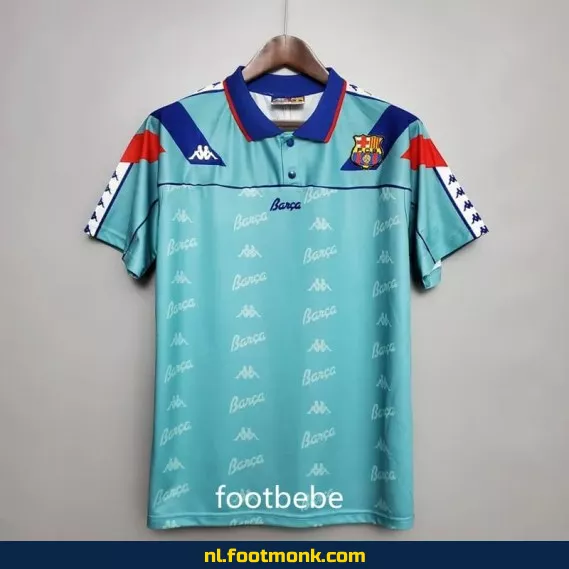 Retro FC Barcelona Voetbalshirt - Vintage Uit Shirt 1992-1995 - Officieel Voetbalshirt voor Supporters - Heren/Dames