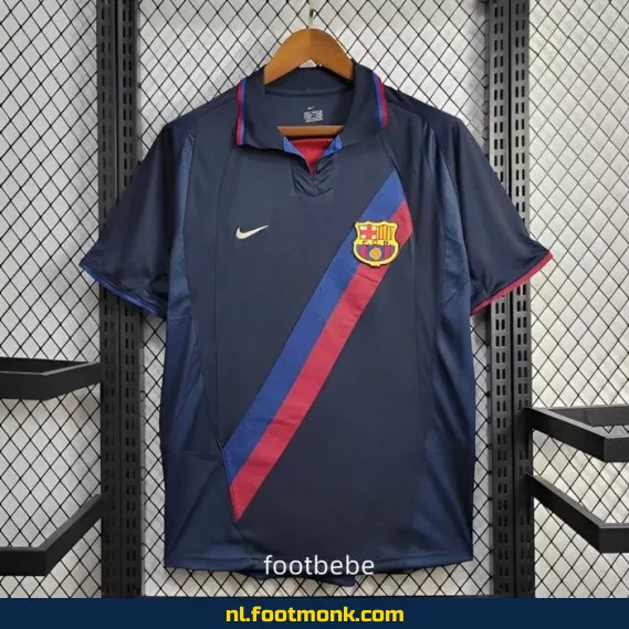 Vintage FC Barcelona Voetbalshirt 2002-2003 Derde Tenue – Officieel Retro Voetbalshirt
