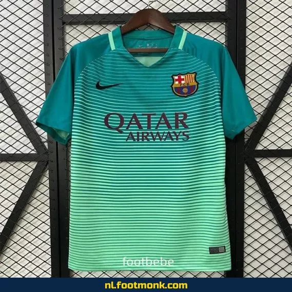 FC Barcelona Vintage Voetbalshirt 2016-2017 Derde Tenue - Officieel Retro Voetbaltenue