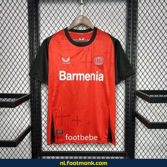 Bayer 04 Leverkusen Thuisshirt 2024/2025 | Officieel Voetbalshirt | Heren & Dames | Fanwear | Personaliseerbaar