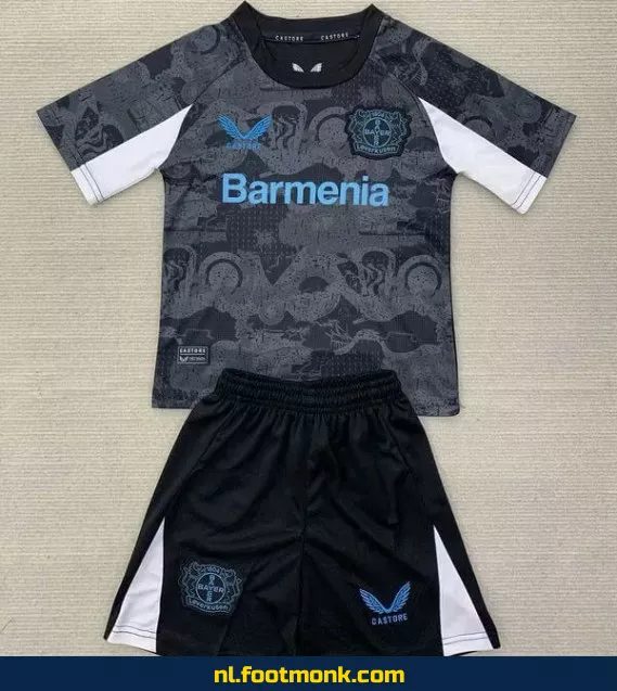 Bayer 04 Leverkusen Derde Voetbalshirt Kinderen 2024-2025 – Officieel Voetbalshirt, Personaliseerbaar