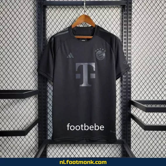 Bayern Munich 2023-2024 speciaal editie zwart voetbalshirt – Officieel voetbaltenue | Heren & Dames | Fanwear | Aanbieding