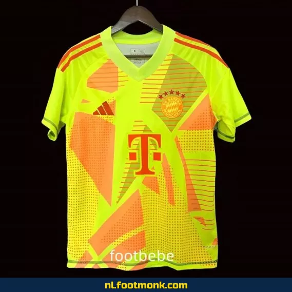 Bayern Munich 2024/2025 keeperstrui fluorescerend groen – Officieel voetbalshirt, fanwear, aanbieding
