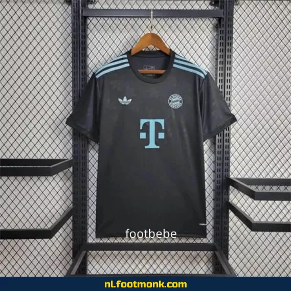 Bayern Munich 2024-2025 speciaal editie zwart voetbalshirt – Officieel voetbaltenue | Voetbalshirt heren/dames/kinderen | Origineel voetbalshirt met bedrukking