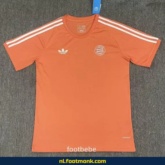 Retro Bayern Munich Voetbalshirt 2024-2025 - Orange Edition | Officieel Voetbalshirt voor Dames & Heren | Fanwear Aanbieding