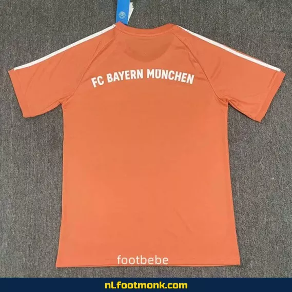 Retro Bayern Munich Voetbalshirt 2024-2025 - Orange Edition | Officieel Voetbalshirt voor Dames & Heren | Fanwear Aanbieding