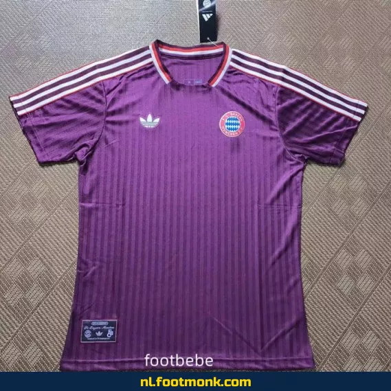 Retro Bayern Munich Voetbalshirt 2025-2026 - Violet | Officieel Voetbalshirt | Heren & Dames | Fanwear | Aanbieding