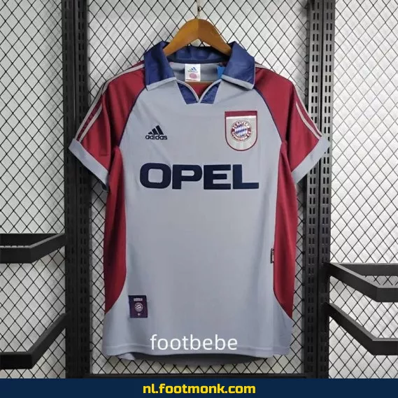 Bayern Munich Vintage Voetbalshirt 1998-1999 - Exterieur - Officieel Retro Voetbaltenue - Heren/Dames - Origineel Design - Fanwear Aanbieding