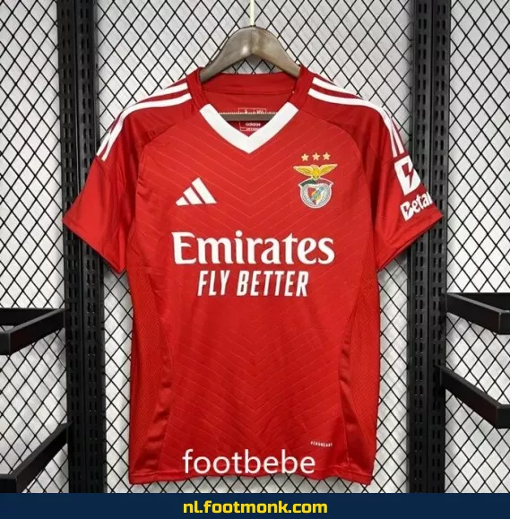 Benfica Thuisshirt 2024-2025 Rood – Officieel Voetbalshirt | Koop Nu Online