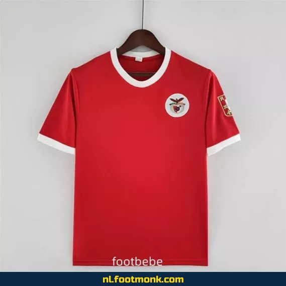Retro Benfica Voetbalshirt Vintage 1973-1974 Thuistenue - Officieel Voetbalshirt, Authentiek Retro Shirt voor Supporters