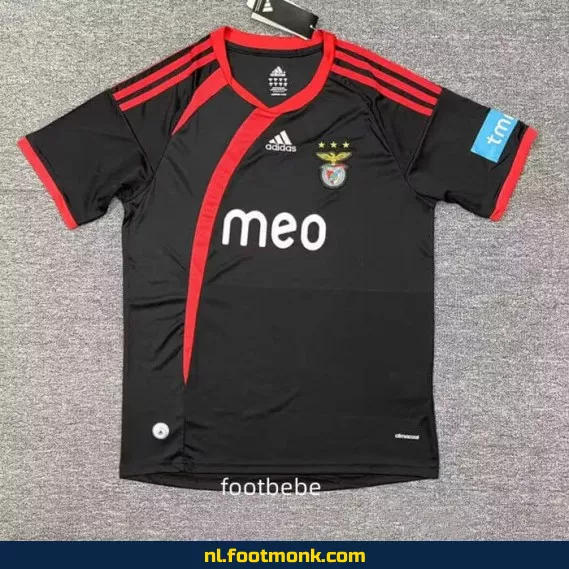 Origineel Benfica Vintage Voetbalshirt 2009-2010 Uit - Retro Voetbalshirt Kopen | Officieel Exterieur Shirt