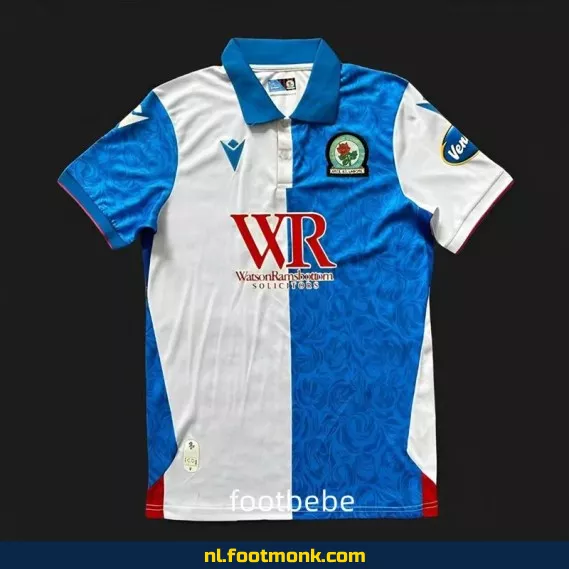 Blackburn Rovers Thuisshirt 2024-2025 | Officieel Voetbalshirt | Dames & Heren | Origineel Voetbalshirt Kopen