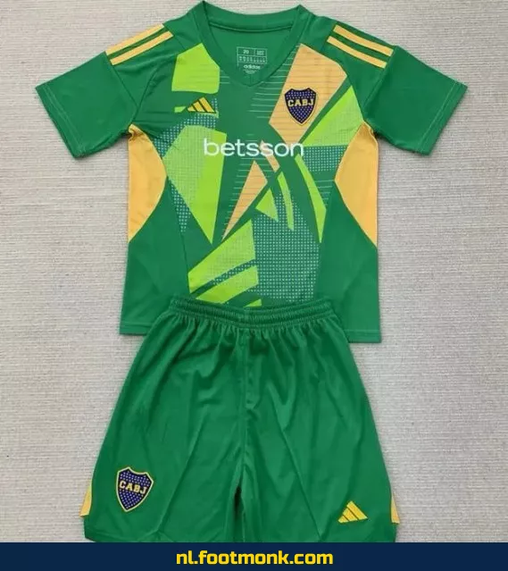 Boca Juniors Keepersshirt Kinderen 2024-2025 – Officieel Voetbalshirt – Koop Nu