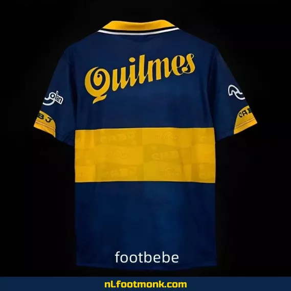 Origineel Boca Juniors vintage voetbalshirt 1995-1996 thuisshirt - Retro voetbalshirt voor heren en dames