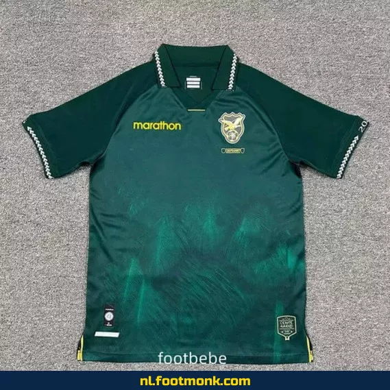 Bolivia Thuisshirt 2025 - 100 Jaar Special - Groen Voetbalshirt | Officieel Voetbalshirt | Dames & Heren | Personaliseerbaar
