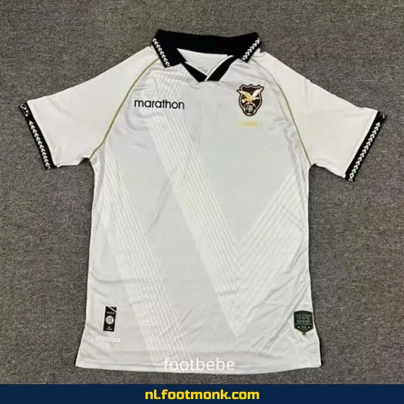 Bolivia 2025 Uit Thuisshirt - Witte Voetbalshirt 100 Jaar Jubileum - Officieel Voetbalshirt