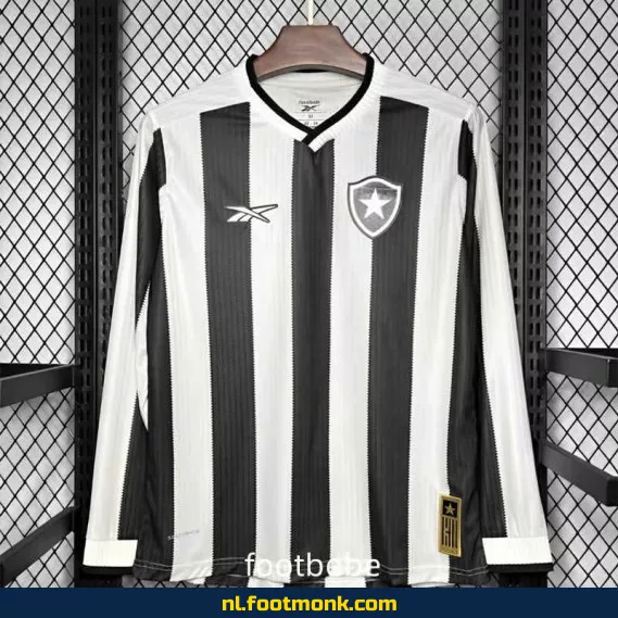 Botafogo Thuisshirt 2024-2025 Lange Mouwen – Officieel Voetbalshirt voor Heren & Dames | Koop Nu